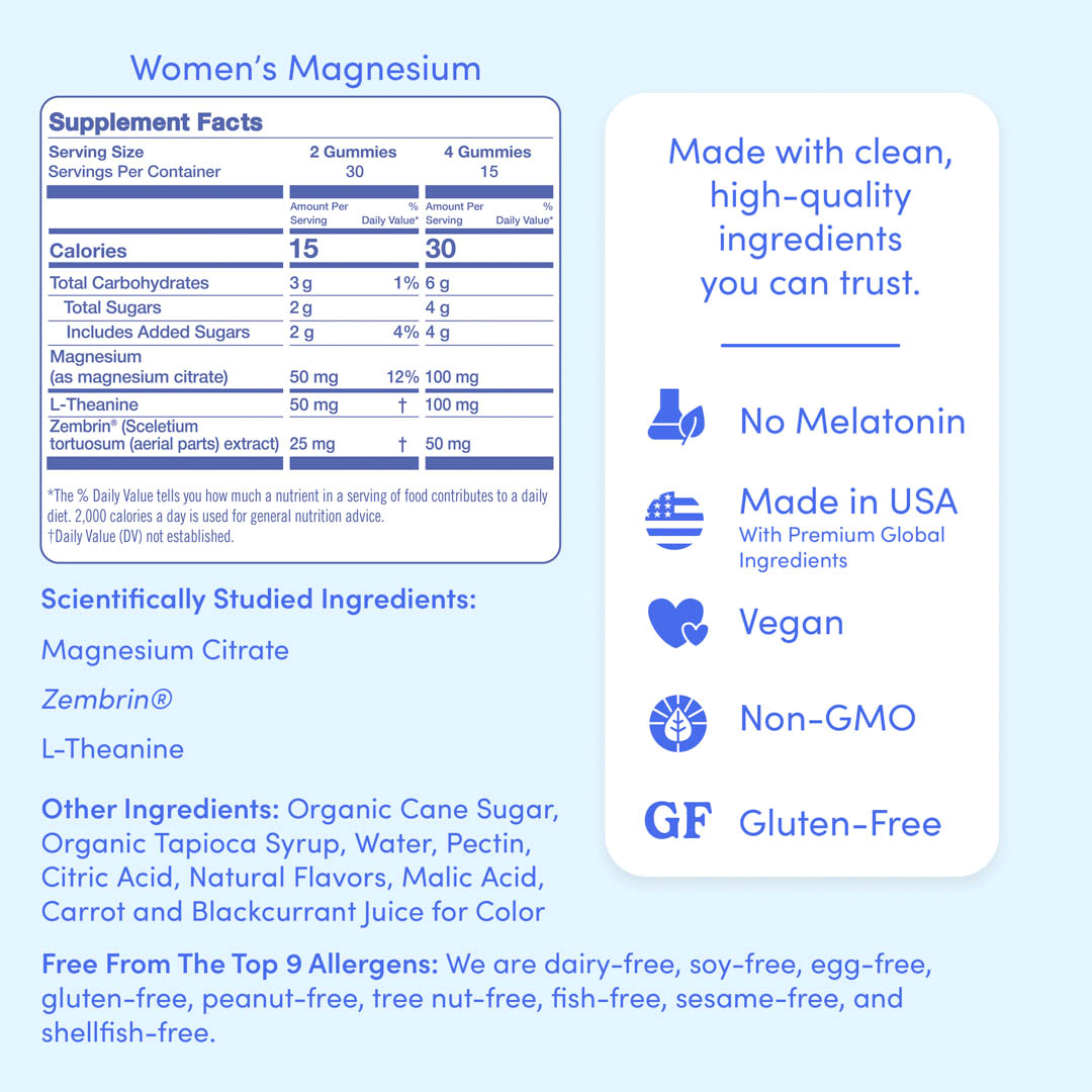 Women’s Nighttime Reset Magnesium - Image 9